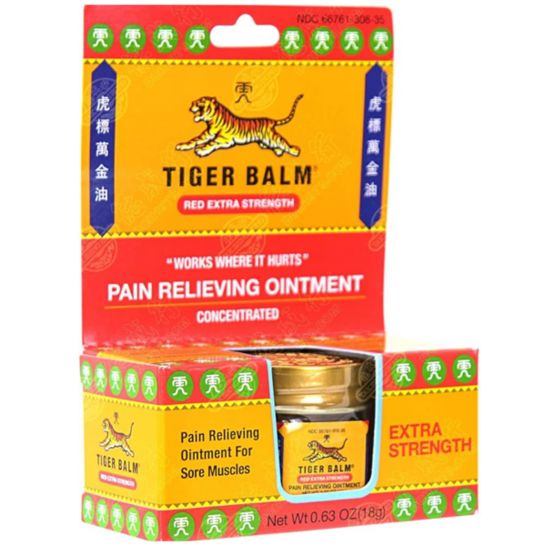 TIGER BALM TIGER BALM,X-STRNG,RED, 18 GRM