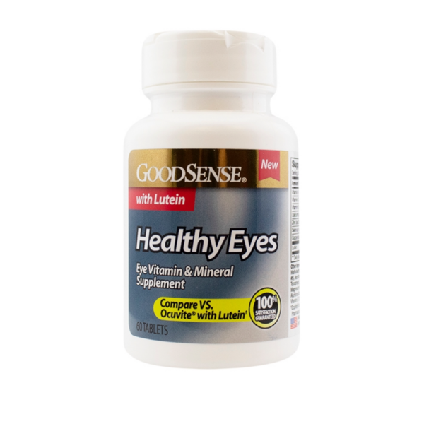 Eye Vitamin & Mineral Supplemen with Lutein Tablets, 60 Ct