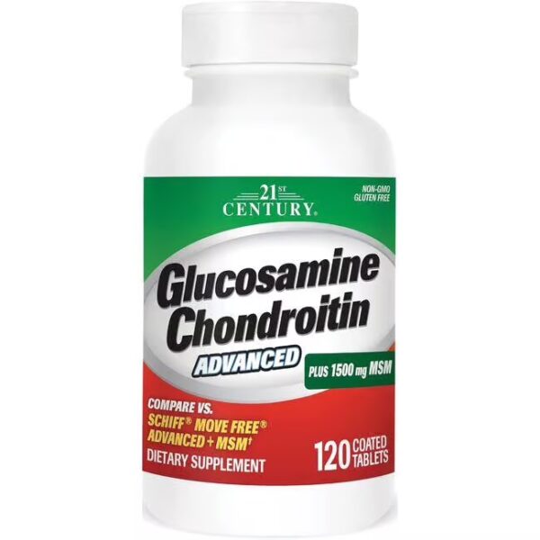 Glucosamine Chondroitin Advanced Plus MSM Tablets - 120 ct