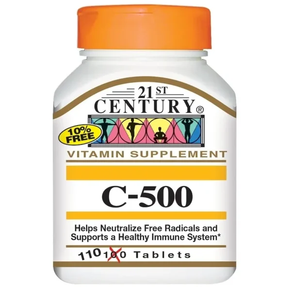 Vitamin C 500 Mg, 110 Tablets