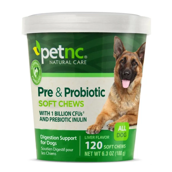 Pre & Probiotic Soft Chews for Dog 120