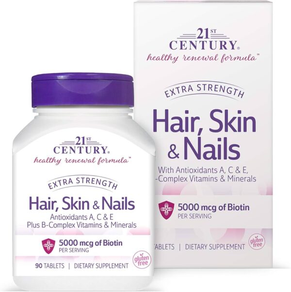 Hair, Skin & Nail Health Vitamins & Minerals, 90 tablets