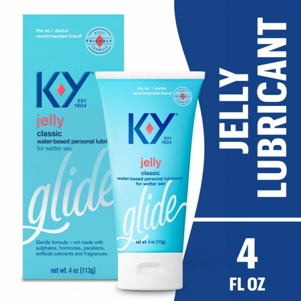 K-Y Jelly Personal Lubricant, 4 oz.