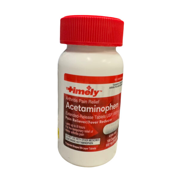 Acetaminophen 650 MG -100 Caplets